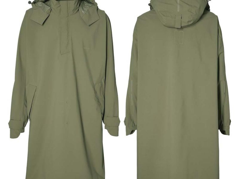 Basil Mosse Regenponcho (olivgrün)
