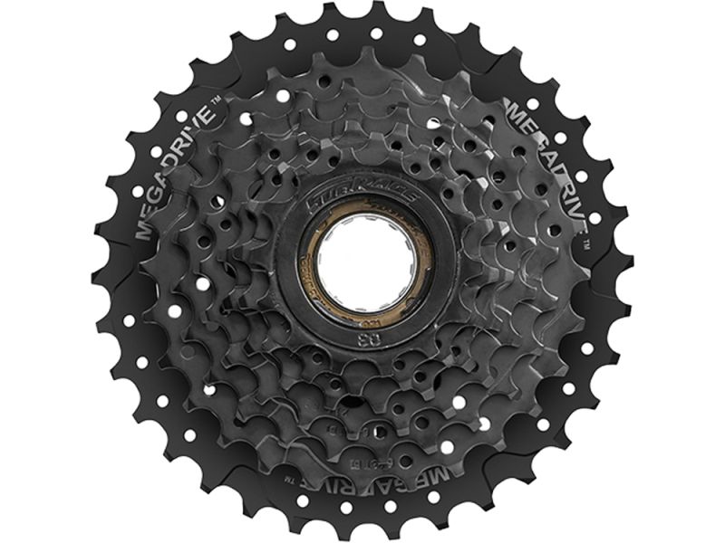 SunRace MFM300 7DV-BOX Freilaufkranz (14-16-18-20-22-24-34 | 7f | schwarz)