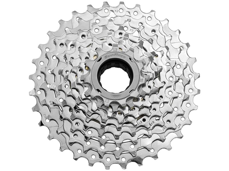 SunRace MFEX9 9AU-BOX Freilaufkranz (11-12-14-16-18-21-24-28-32 | 9-fach | schwarz / schwarz)