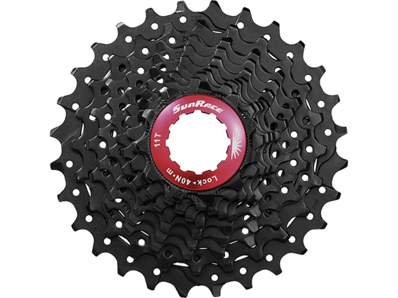 SunRace CSRX0 TAS-BOX B Kassette (11-12-13-14-15-17-19-21-24-28 | 10-fach | schwarz)