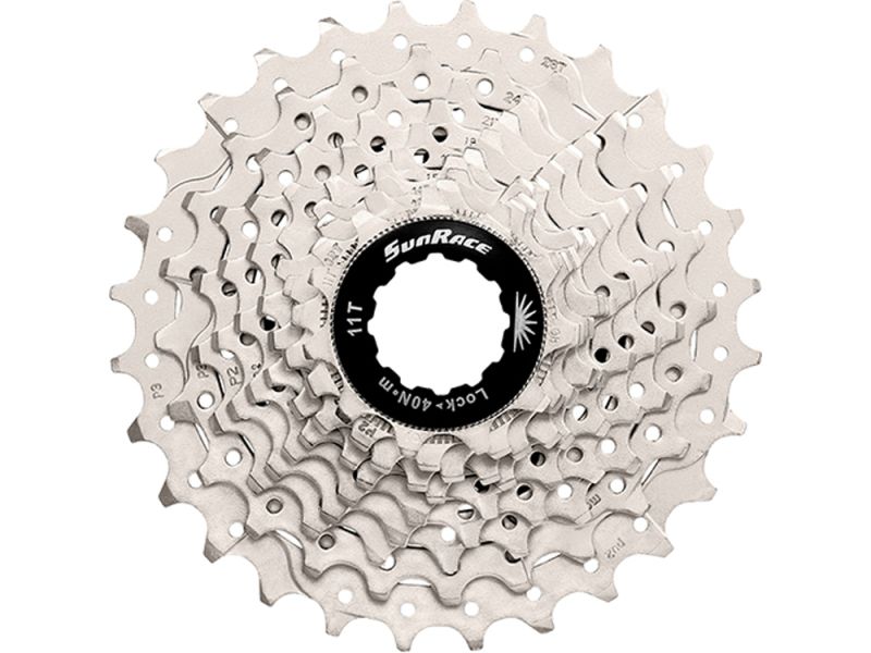 SunRace CSRS1 TAS-BOX M Kassette (11-12-13-14-15-17-19-21-24-28 | 10-fach | metallic)