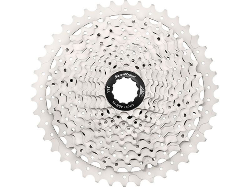 SunRace CSMS3 TAX-BOX M Kassette (11-13-15-18-21-24-28-32-36-40 | 10-fach | metallic)