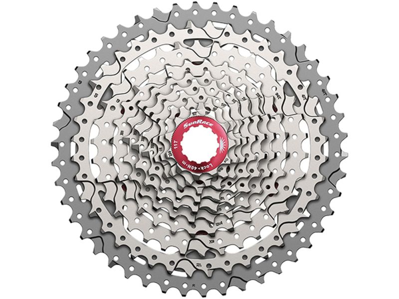 SunRace CSMX3 TAY-BOX M Kassette (11-13-15-18-21-24-28-32-36-42 | 10-fach | metallic)