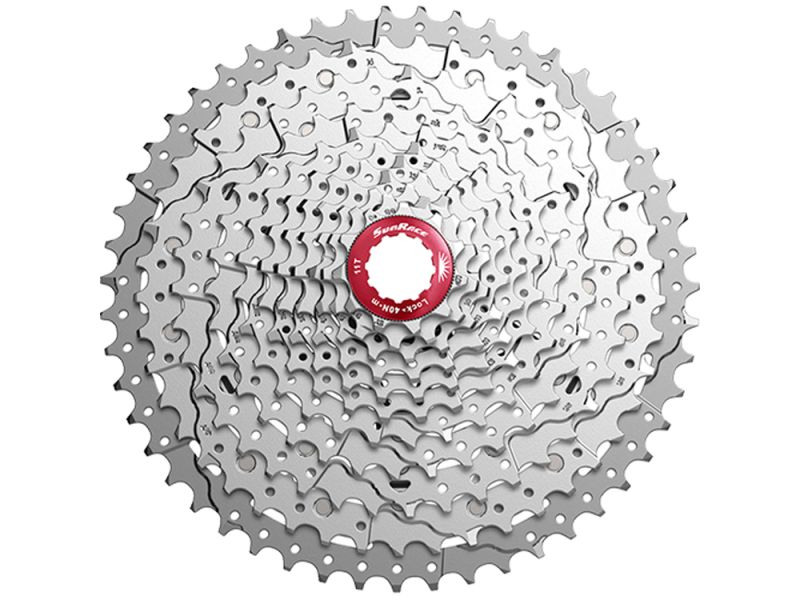 SunRace CSMX8 EAY-BOX M Kassette (11-13-15-17-19-21-24-28-32-36-42 | 10-fach | metallic)