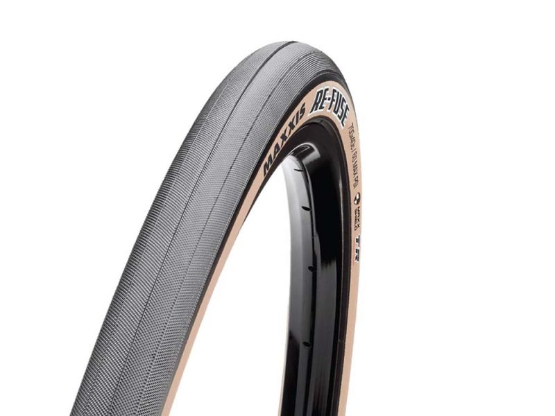 Maxxis Re-Fuse TLR Carbon Faltreifen (28" | 700x32C | 32-622 | schwarz / braun | MaxxShield)