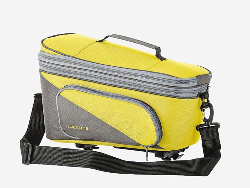 Racktime Tasche Talis Plus 2.0 Fahrradtasche (7 Liter | grün / grau | inkl. Snapit 2.0 Adapter)