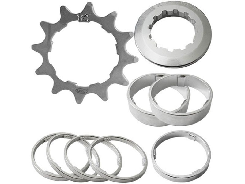 Point Single Speed Steckkranz (12 Zähne | 1/2" | x3/32" | CroMo | Ringe)