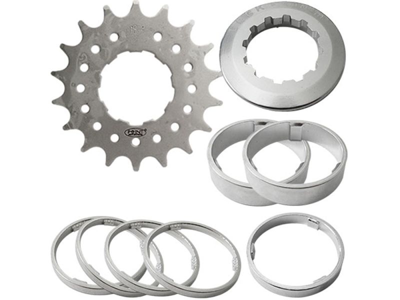 Point Single Speed Steckkranz (18 Zähne | 1/2" | x3/32" | CroMo | Ringe)
