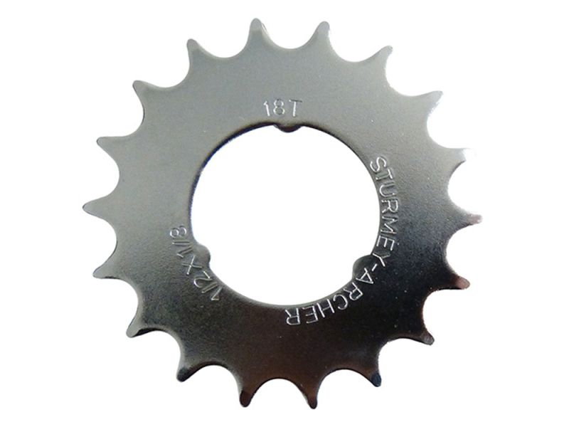 SunRace Steckkranz (18 Zähne | 1/2"x1/8" | flach)
