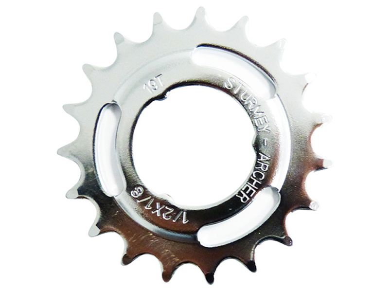 SunRace Steckkranz (19 Zähne | 1/2"x1/8" | gekröpft)