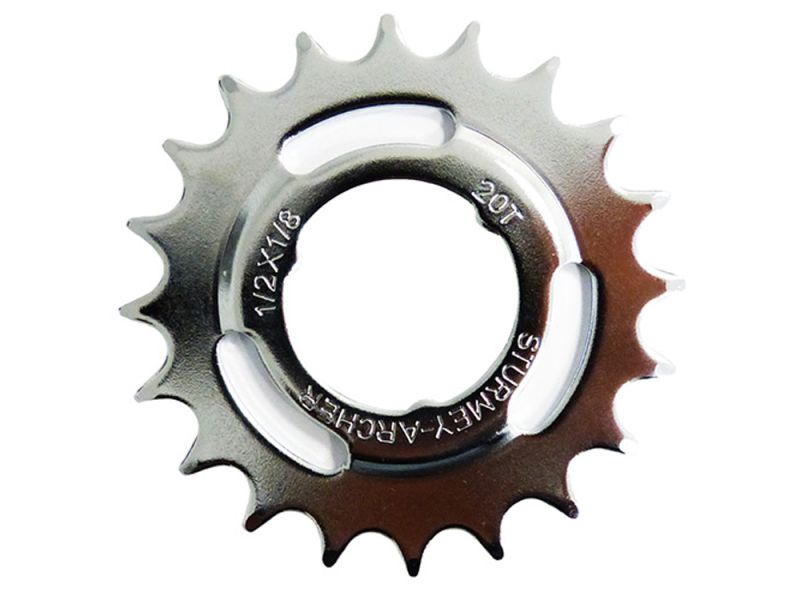 SunRace Steckkranz (20 Zähne | 1/2"x1/8" | gekröpft)