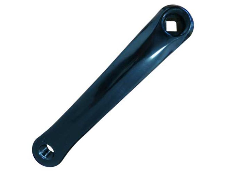 Messingschlager Kurbel (170mm | links | Alu | schwarz)