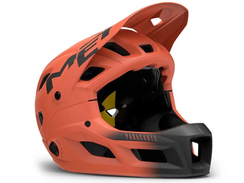 MET Parachute MCR Mips Helm Rostschwarz