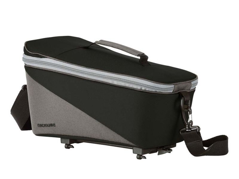 Racktime Tasche Talis 2.0 Fahrradtasche (8 Liter | schwarz / grau | inkl. Snapit 2.0 Adapter)