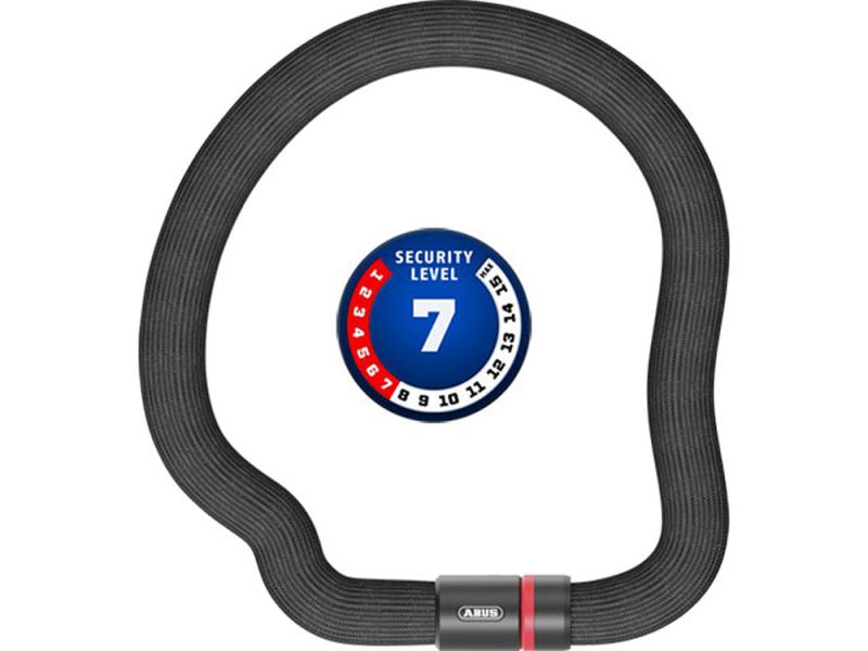 Abus GOOSE LOCK 6206K/110 Kettenschloss (110 cm | schwarz)