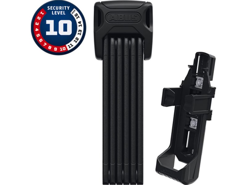 Abus BORDO 6000K/90 + SH 6000 Faltschloss (90 cm | schwarz)