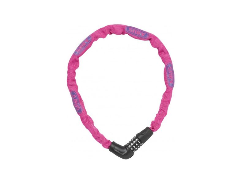 Abus 5805C Kettenschloss (75cm | ø5mm | pink)