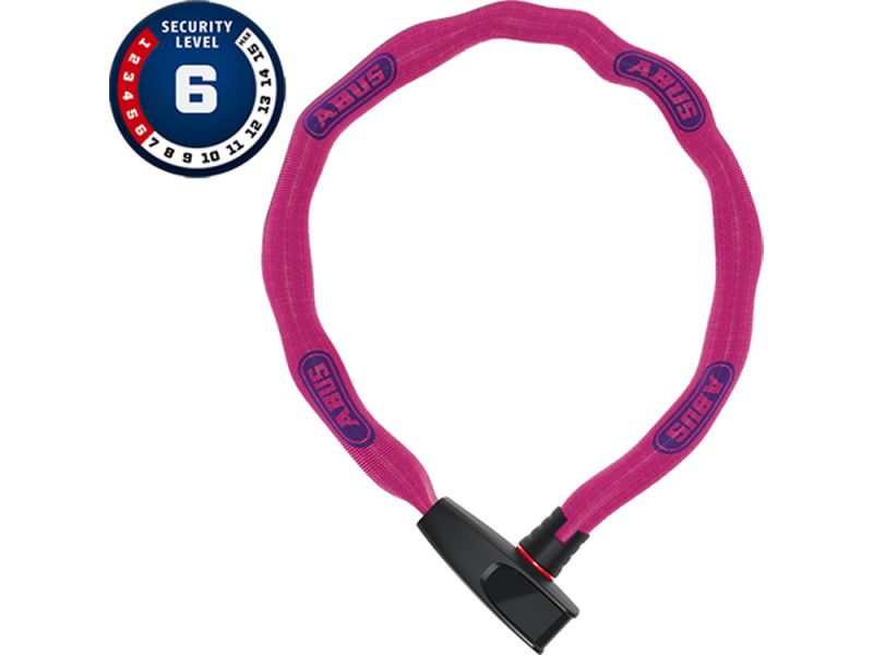 Abus Catena 6806K/85 Kettenschloss (85 cm | neonpink)