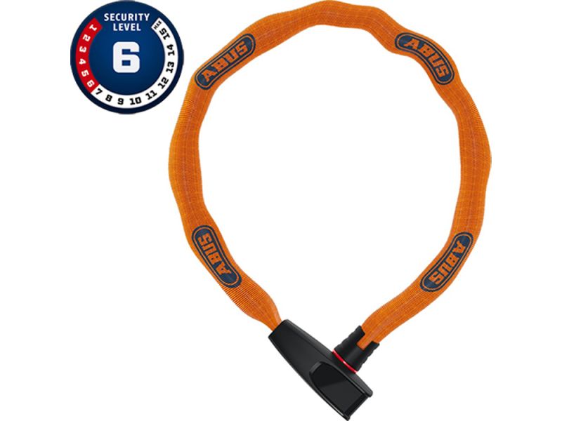 Abus Catena 6806K/85 Kettenschloss (85 cm | neonorange)