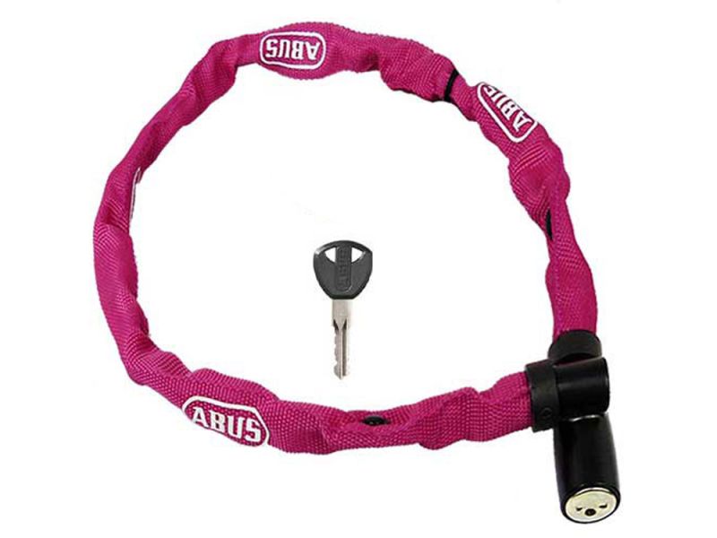 Abus 1500 Web Kettenschloss (60cm | ø4mm | rosa)
