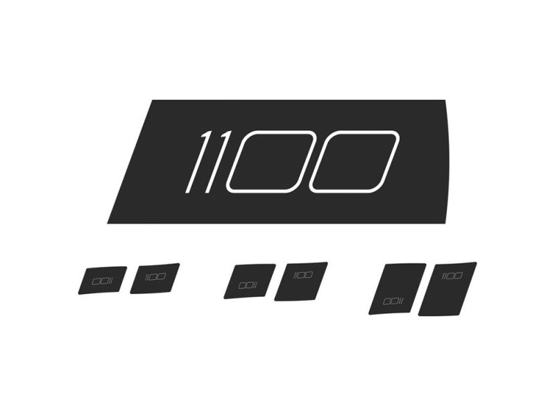 DT Swiss ARC 1100 DI Dekor-Set (29x20 DB | schwarz)