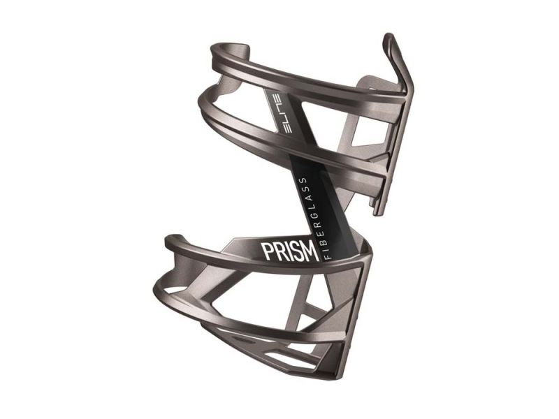Elite Prism Trinkflaschenhalter (Fiberglas | titan / schwarz | links)
