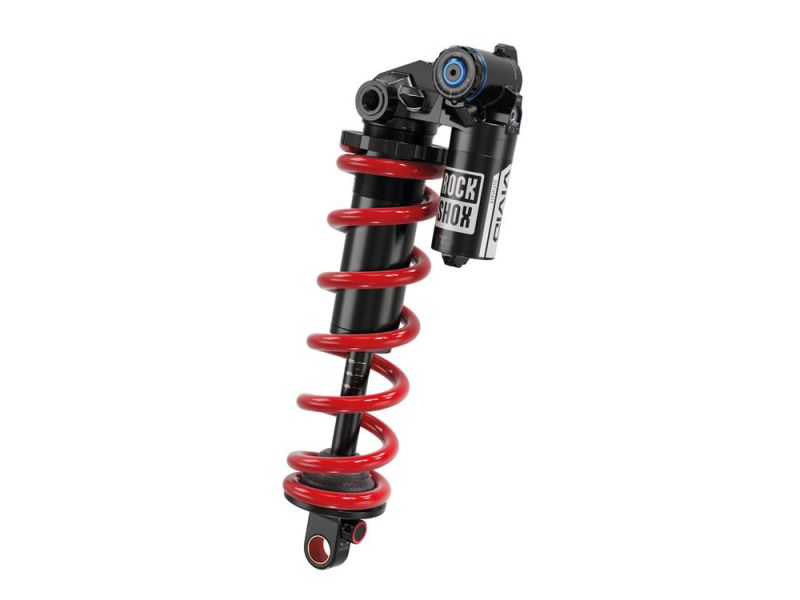 RockShox Vivid Coil Ultimate RC2T C1 Dämpfer (205x57.5mm | Trunnion | Einstellbares hydraulisches BO | Lockout)