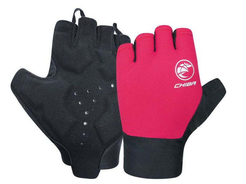 Chiba Team Pro Fahrradhandschuhe (rot)