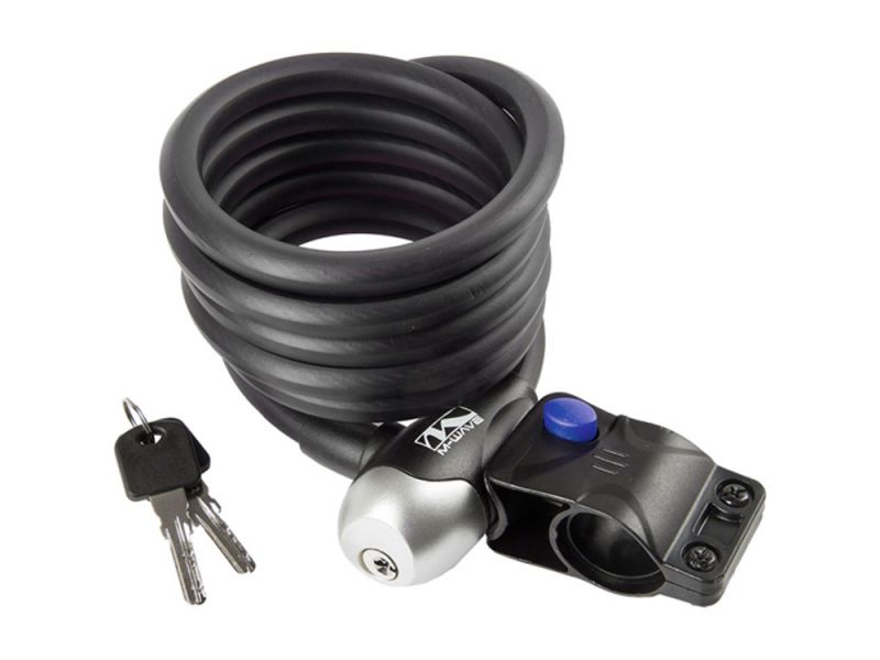 Messingschlager Kabelschloss (180cm | ø12mm | mit Halter)