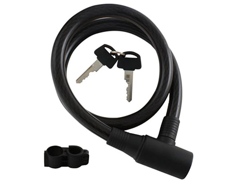 Messingschlager Kabelschloss (80cm | ø15mm | mit Halter)