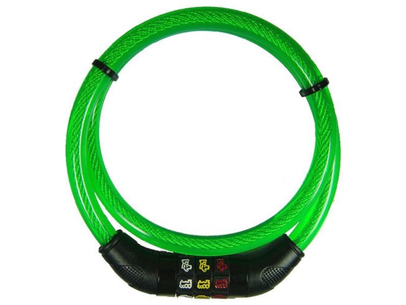 Point Kabelschloss Kinder (80cm | ø12mm | grün)
