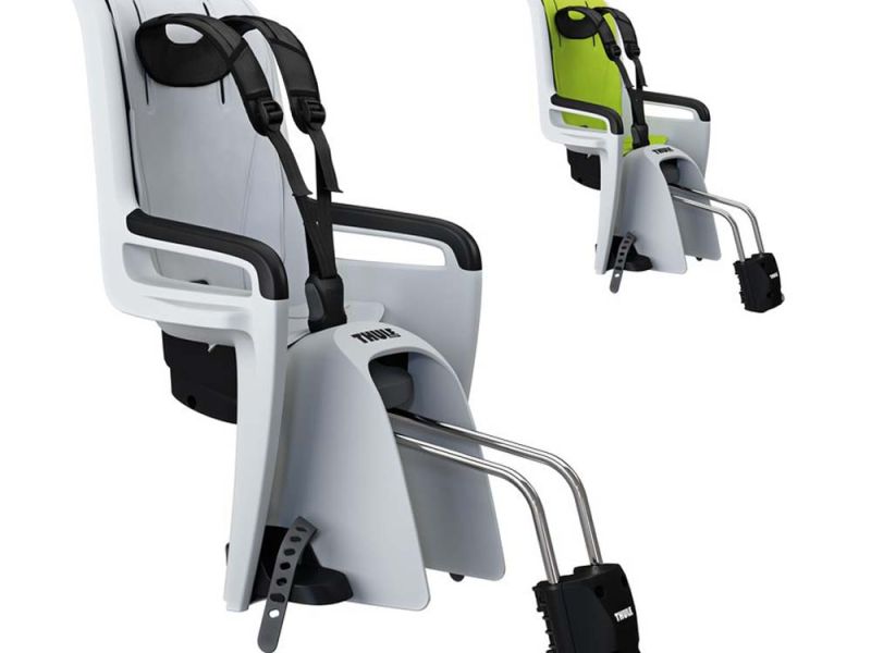 Thule Ride Along 2 Kindersitz (hellgrau | Befestigung Rahmen)