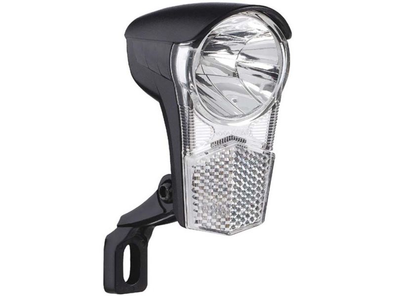 Büchel Dynamo Uni LED Scheinwerfer (ca.15 Lux | mit Halter u. Schalter)
