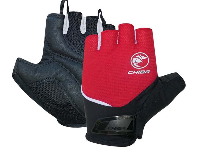 Chiba Sport Fahrradhandschuhe (rot)