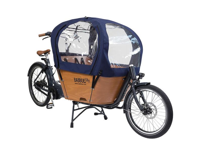 Babboe Regenverdeck für City (Docril | blau)