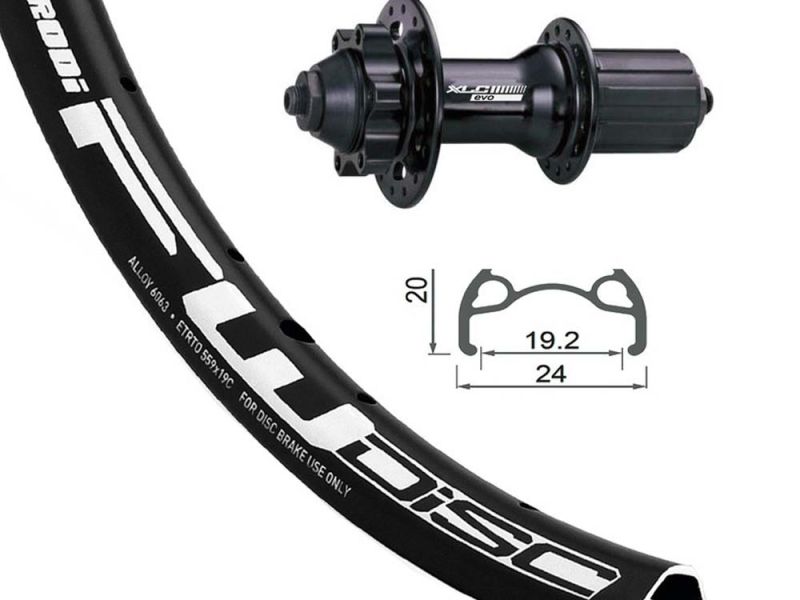 XLC RW-A05 Hinterrad (24" | 1,90" | 6-Loch | SSP 32L)