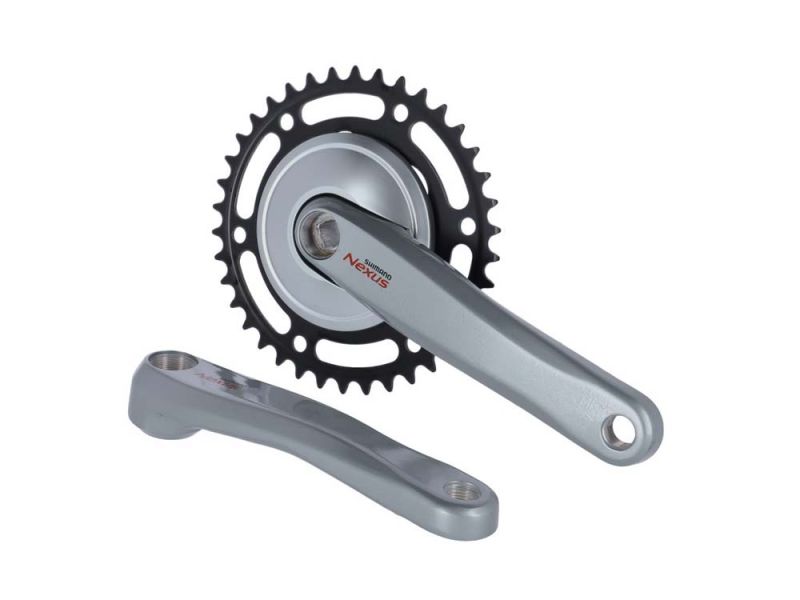 Shimano Nexus FCC6000 Kettenradgarnitur (38 Zähne | 170mm | silber | ohne KSS)