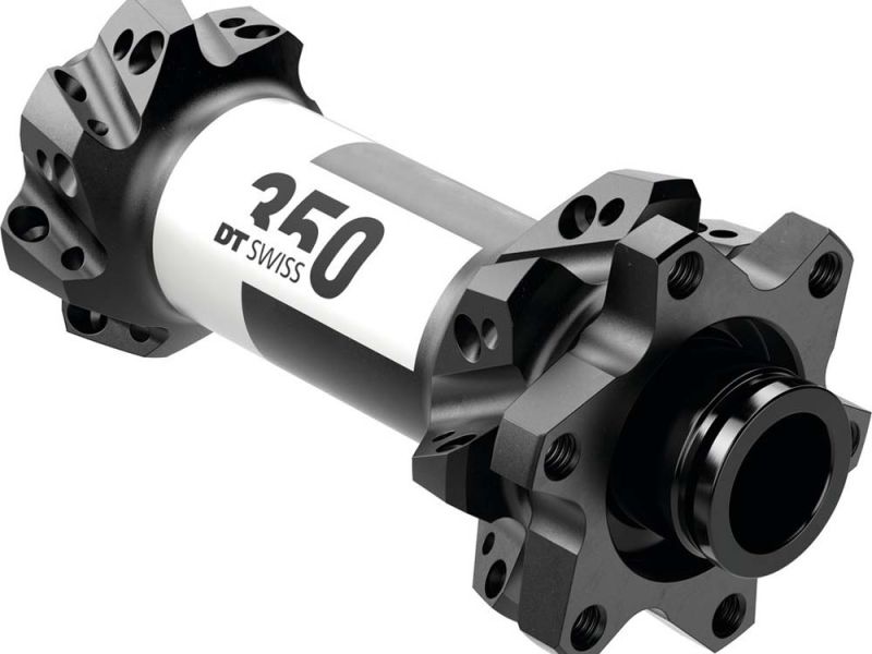 DT Swiss 350 MTB Straightpull DB Vorderradnabe (110mm/15mm TA Boost | IS 6-Bolt | 28 Loch)
