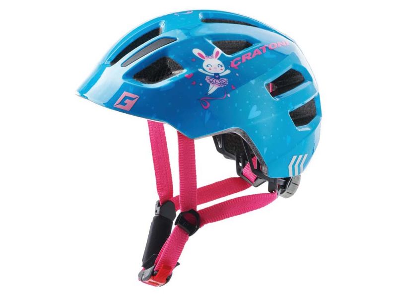 Cratoni Maxster Fahrradhelm Kinder (Hase)