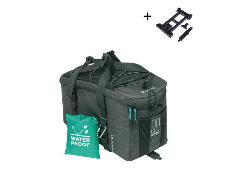 Basil Discovery 365D M Gepäckträgertasche (9 Liter | MIK | schwarz)