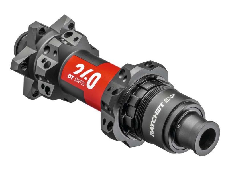 DT Swiss 240EXP MTB DB Straightpull Hinterradnabe (142/12mm TA | 28 Loch | IS 6-bolt | Sram XD)