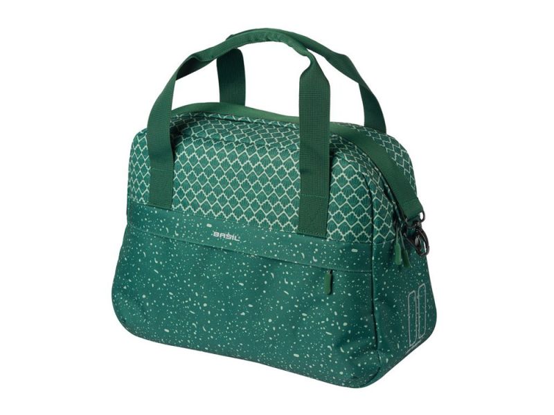 Basil Flair Schultertasche (18 Liter | grün)