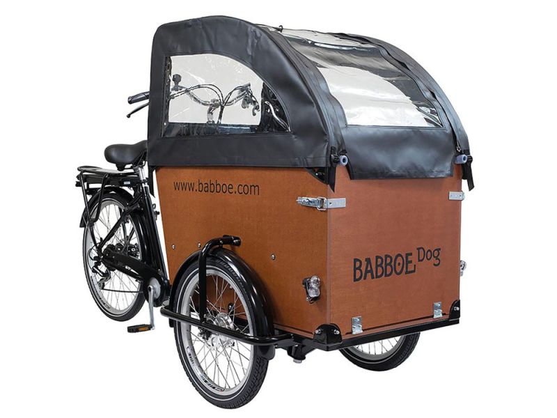 Babboe Regenverdeck für Dog (PVC | schwarz)