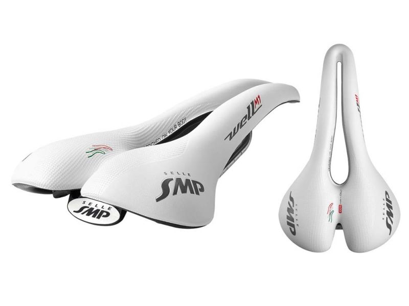 Selle SMP Well M1 Fahrradsattel (weiß)