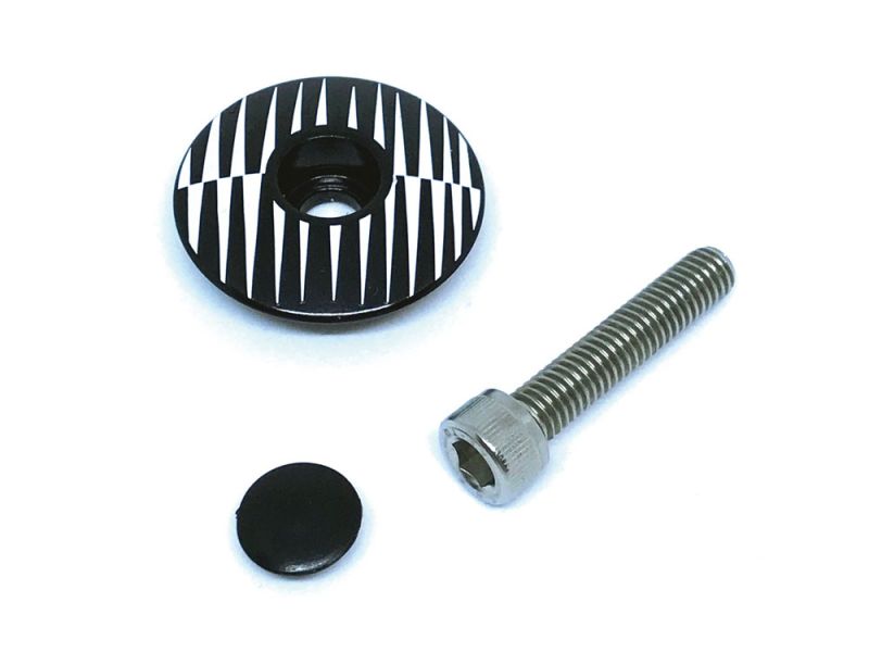 Cinelli Top Cap handlebar cap (optical)