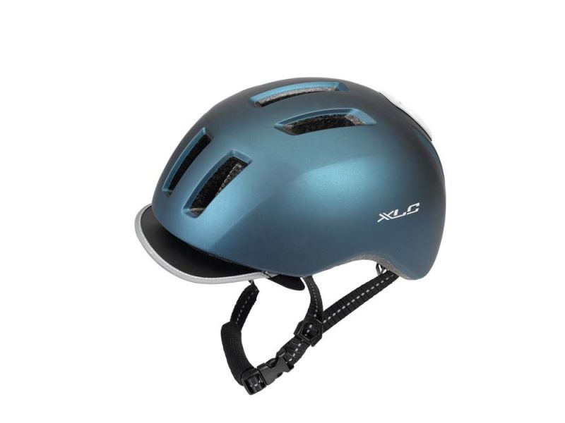 XLC BH-C24 Fahrradhelm (metallic blau)