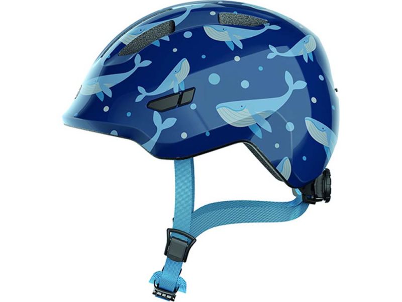 Abus Smiley 3.0 Fahrradhelm Kinder (blue whale)