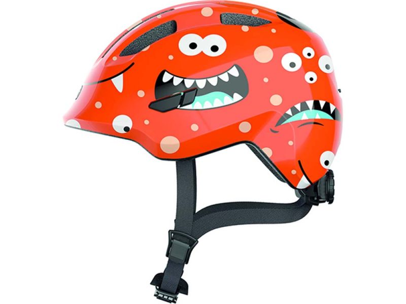 Abus Smiley 3.0 Fahrradhelm Kinder (orange monster)