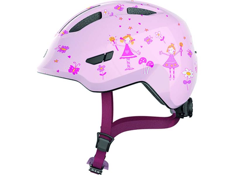 Abus Smiley 3.0 Fahrradhelm Kinder (rose princess)