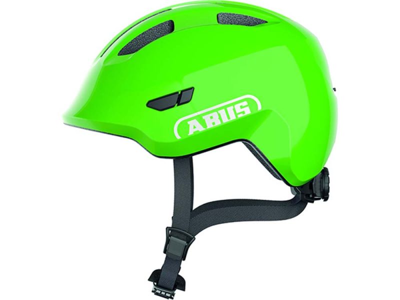 Abus Smiley 3.0 Fahrradhelm Kinder (shiny green)